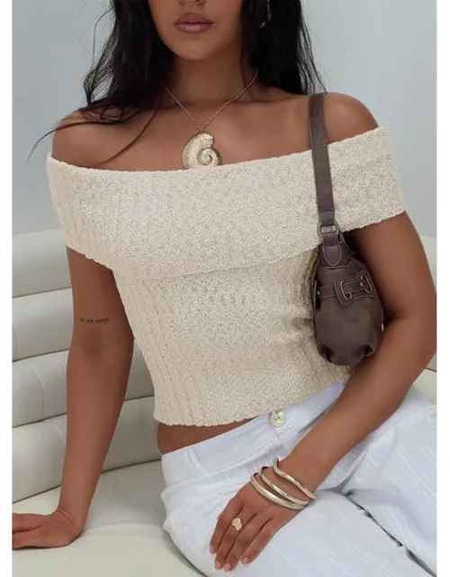 Murmur Off Shoulder Top