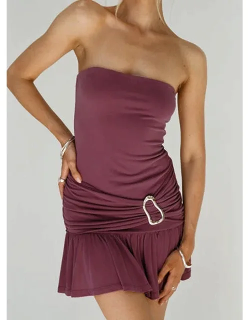 Love Lingers Strapless Mini Dress