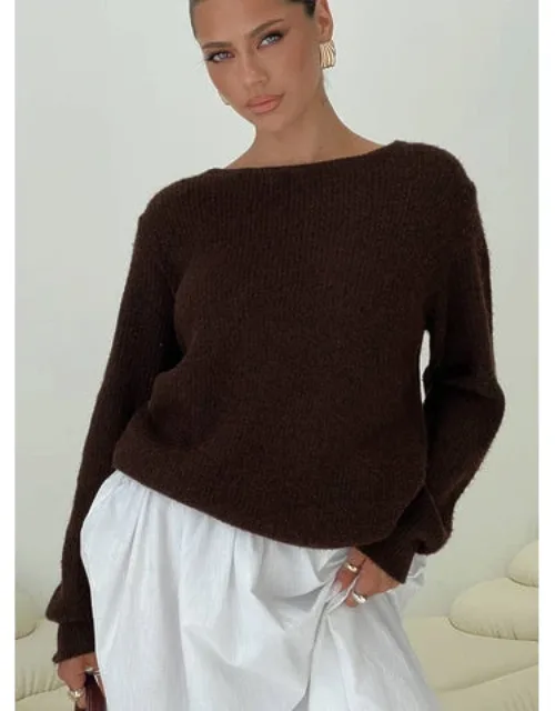 Rib Knit Crew Sweater