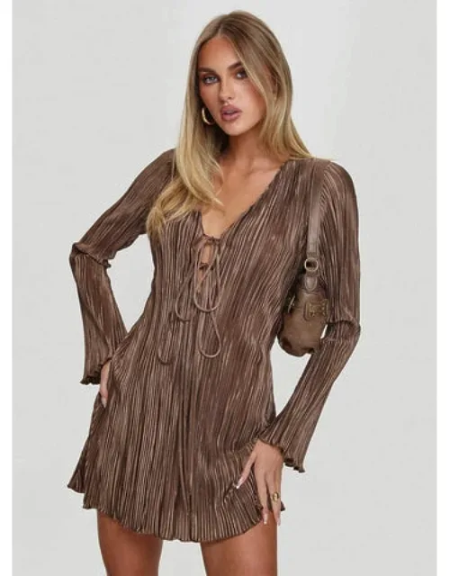 Malop Long Sleeve Mini Dress