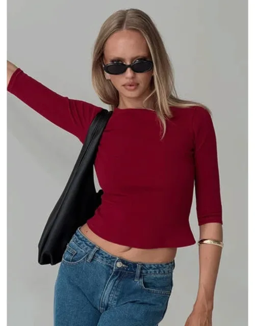 Elaia 3/4 Sleeve Top