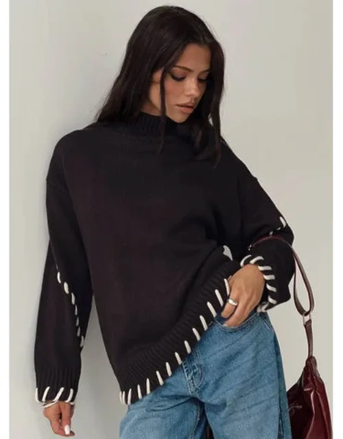 Leisure Turtleneck Knit Sweater