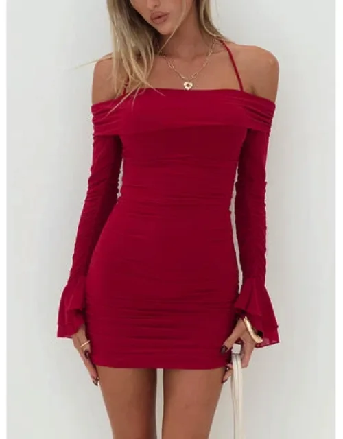 Off The Shoulder Mini Dress