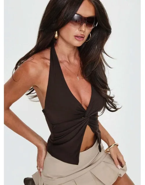 No Hard Feelings Twist Top