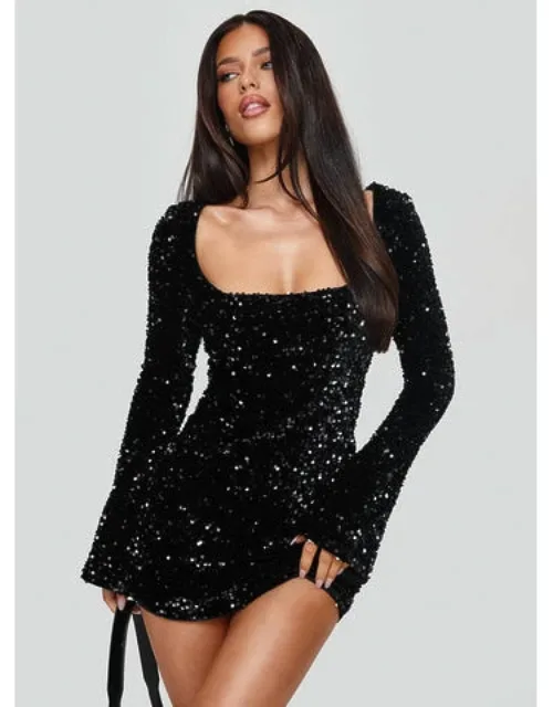 Vinelle Long Sleeve Mini Dress