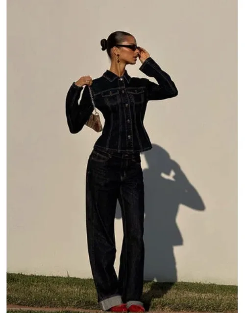 Cuffed Jeans
