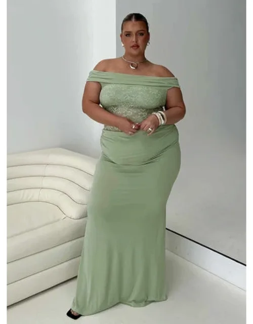 Gwendolen Off The Shoulder Maxi Dress