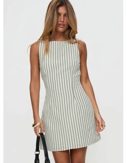 Alfalfa Shift Mini Dress