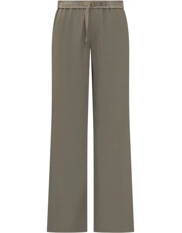 Ami Paris Pants Wide Leg Flush Pockets