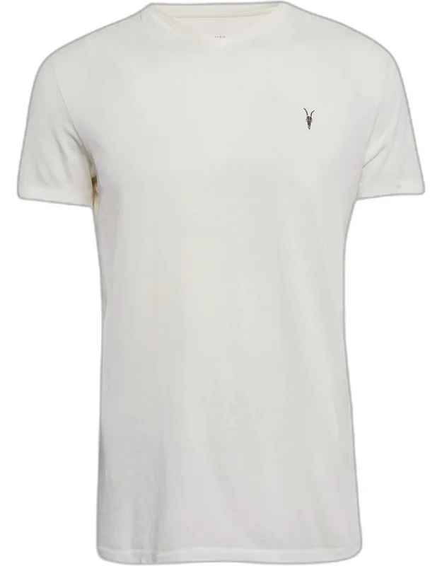 Off-white Cotton V-neck T-shirt