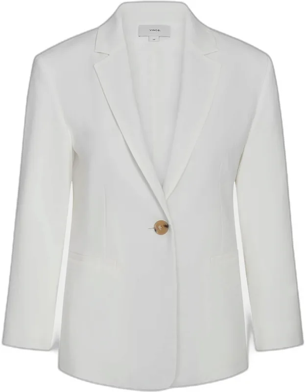 Shrunken Linen Blazer