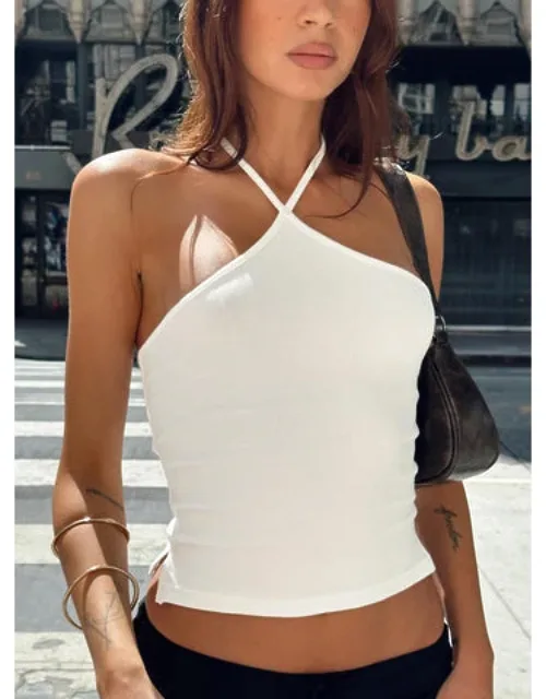 Baseline Halter Rib Top