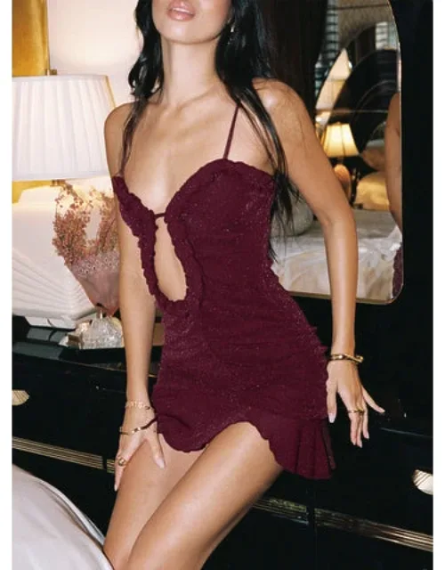 Asymmetrical Mini Dress