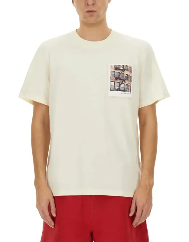"postcard Building" T-shirt