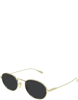 Eyewear Sunglasses Oval Metal 52mm Lens