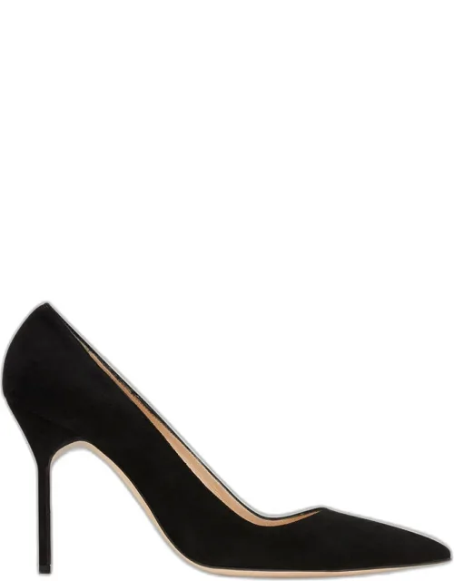 Suede Pumps