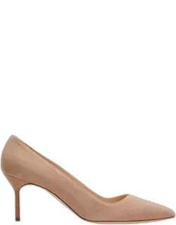 Suede Stiletto Pumps