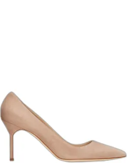 Suede Pumps