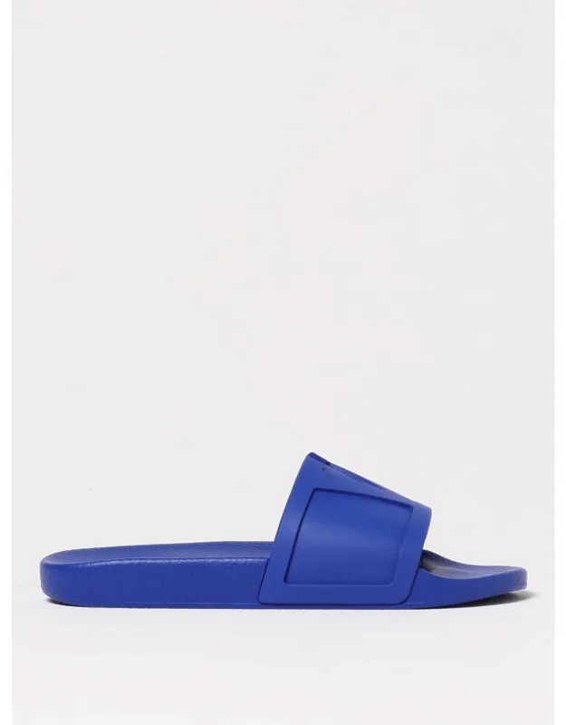 Sandals Color Gnawed Blue