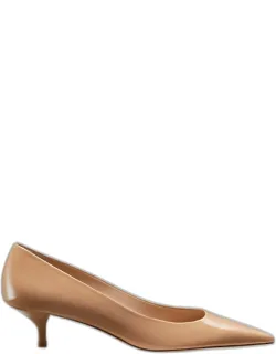 Patent Kitten Pumps