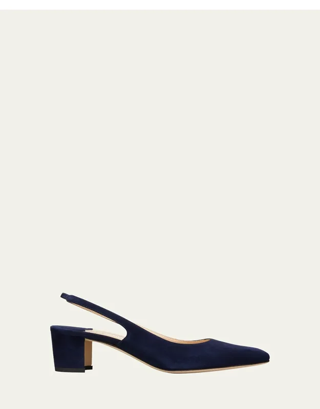 Allura Suede Slingback Pumps