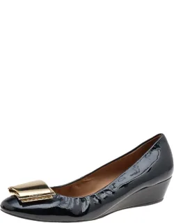 Salvatore Ferragamo Patent Leather Pumps With Feminine Flair And Sophisticated Appeal