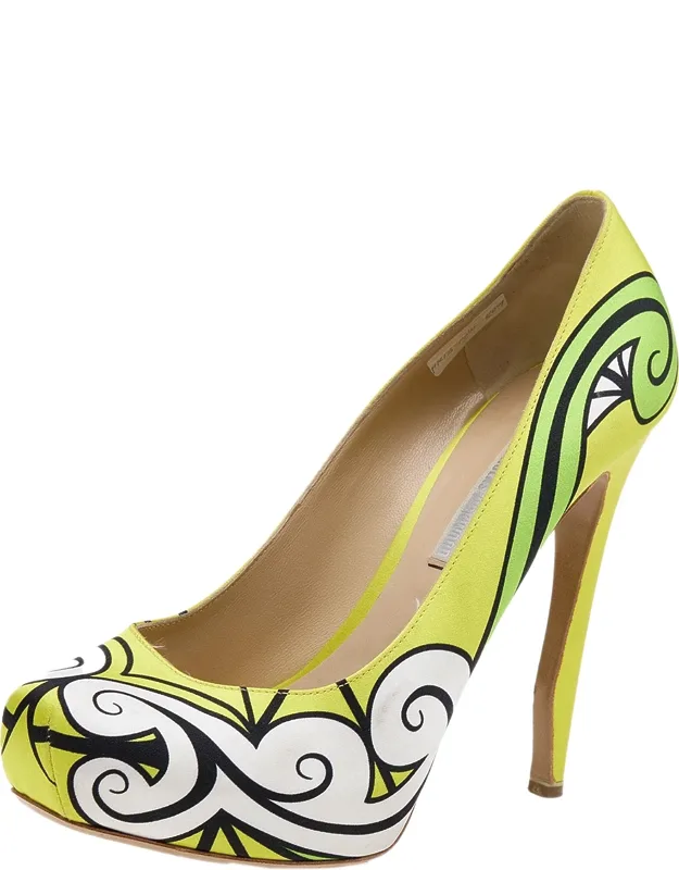 Satin Pumps