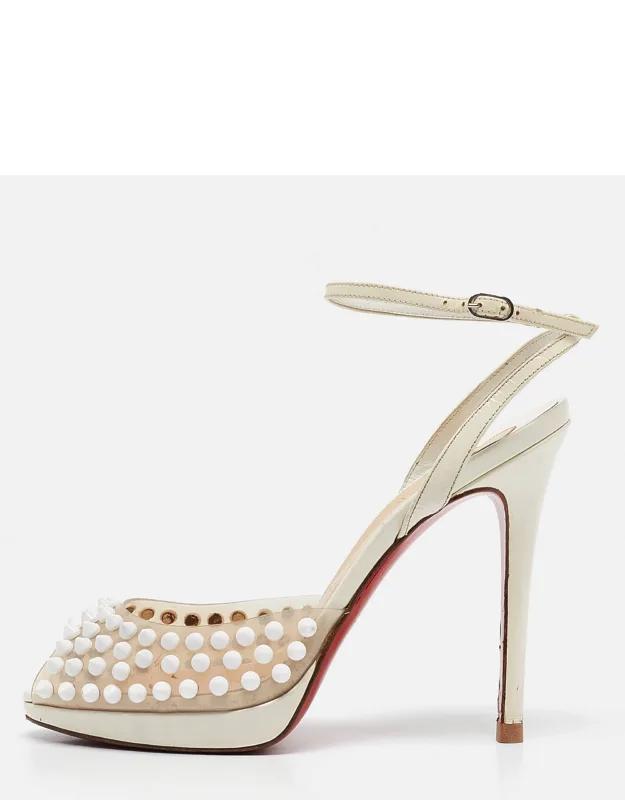 Transparent Patent And Pvc St Jeanette Pumps