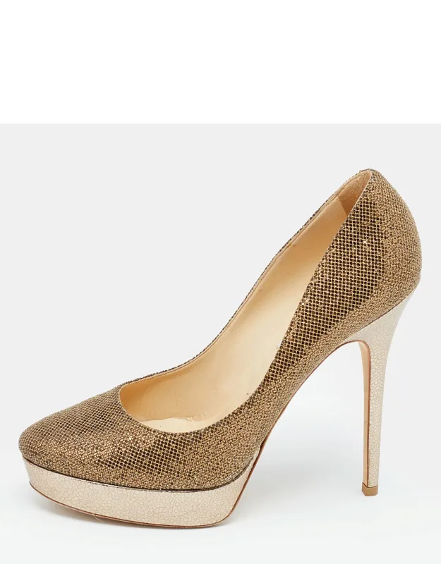 Eros Platform Pumps With Covered Toes And Stable Platforms