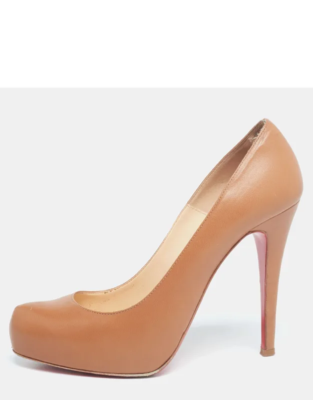 Tan Leather Rolando Pumps