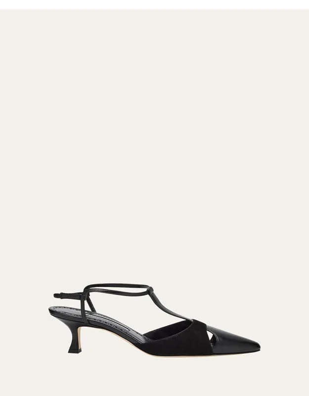 T-strap Pumps