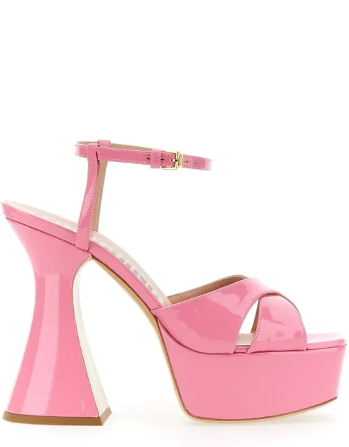 Platform Sandal With Adjustable Sole
