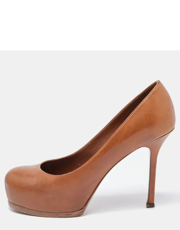 Leather Tribtoo Pump