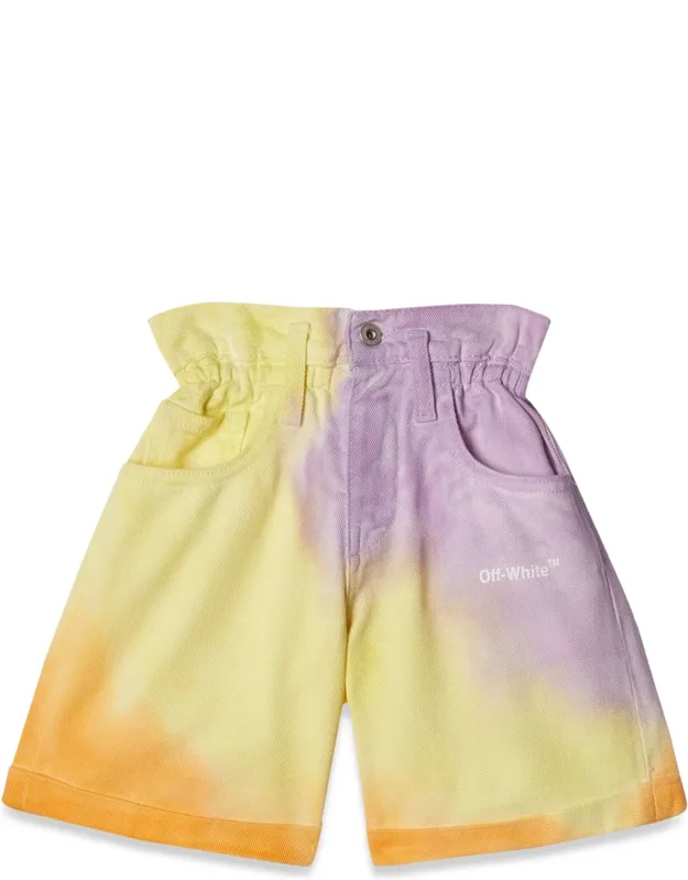 Off-white Helvetica Sprayed Shorts