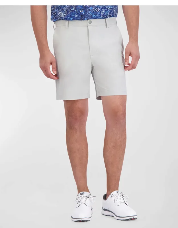 Aster Stretch Flat-front Shorts