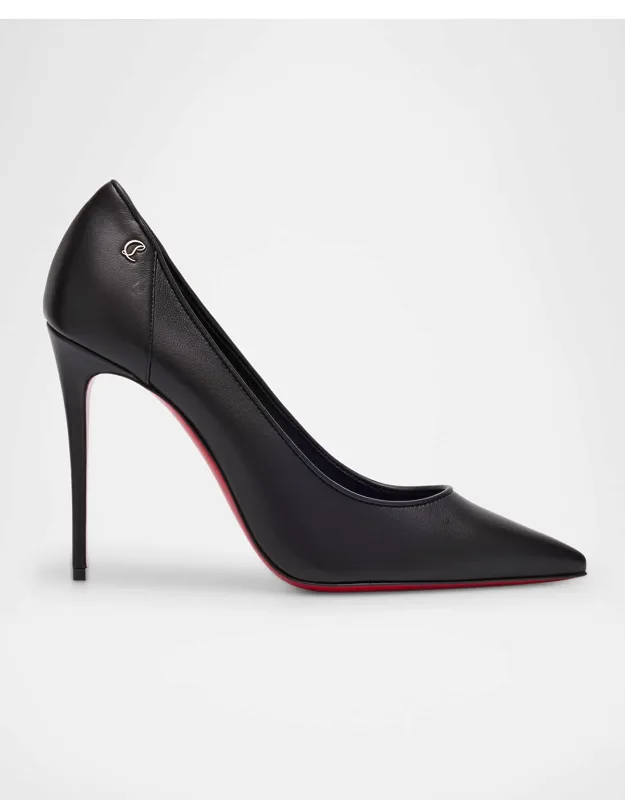 Sporty Leather Pumps