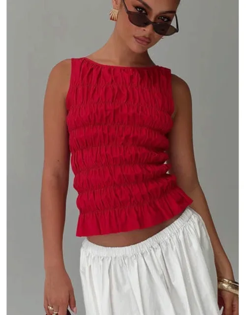 Shirred Top