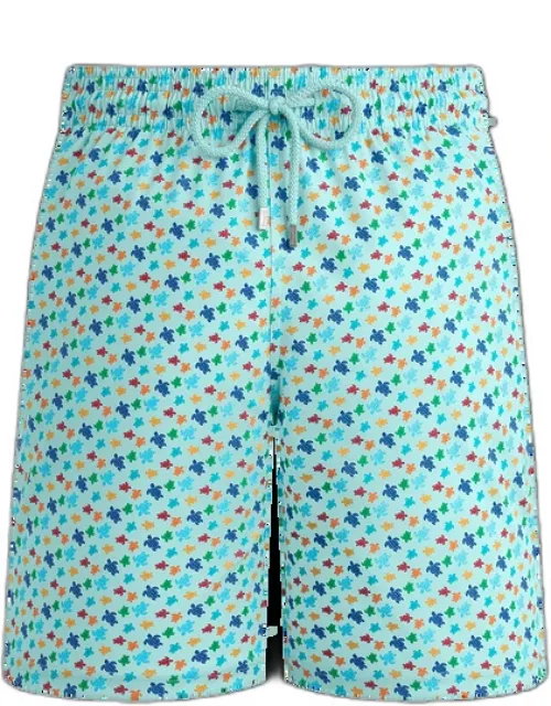 Long Stretch Swim Trunks Micro Ronde Des Tortues Rainbow - Swimming Trunks