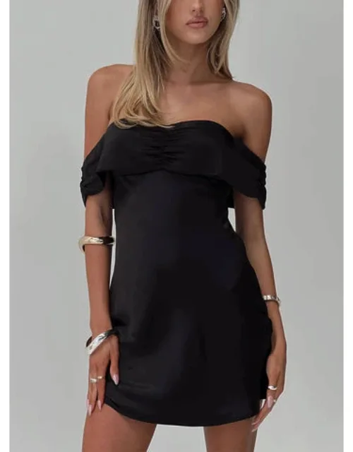 Sadee Mini Dress Off The Shoulder Ruched Bust