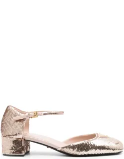 Sequined Pumps