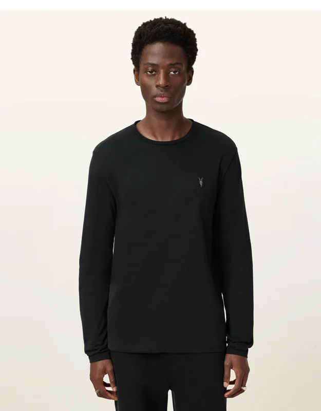 Brace Brushed Cotton Long Sleeve T-shirt