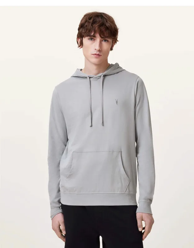 Brace Pullover Brushed Cotton Hoodie