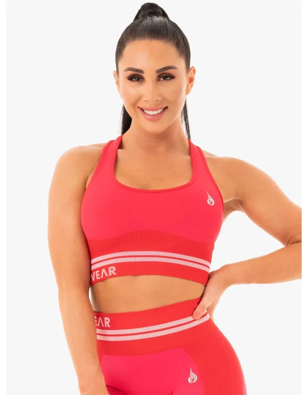 Freestyle Seamless Longline Sports Bra