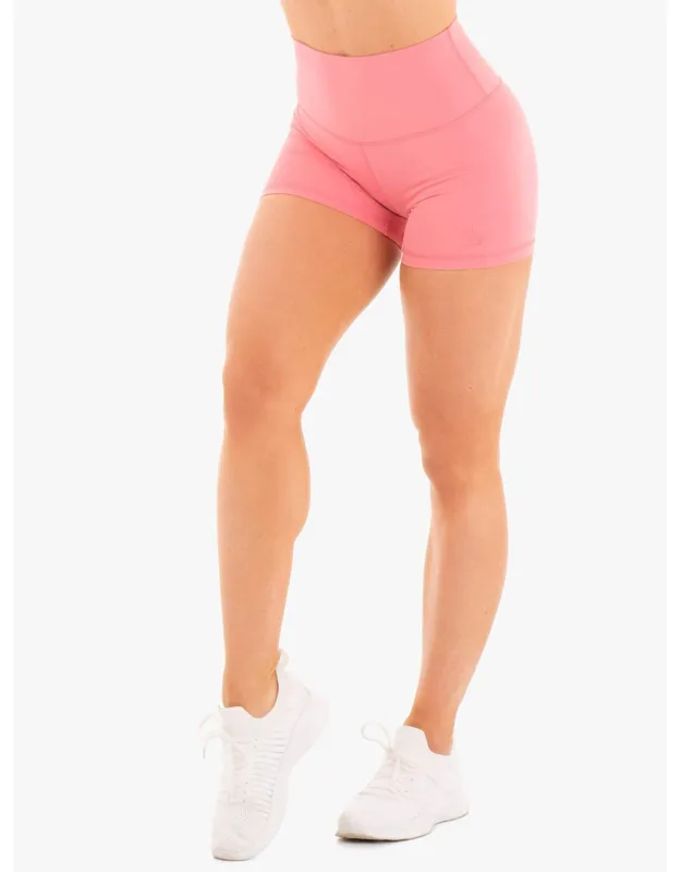 Nkd High Waisted Shorts - Sweat-wicking, Four-way Stretch