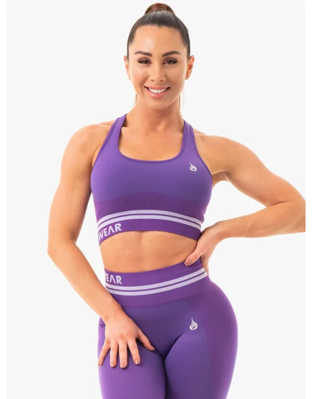 Freestyle Seamless Longline Sports Bra