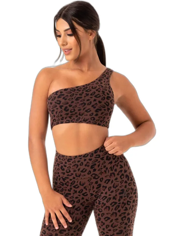 Adapt One Shoulder Sports Bra