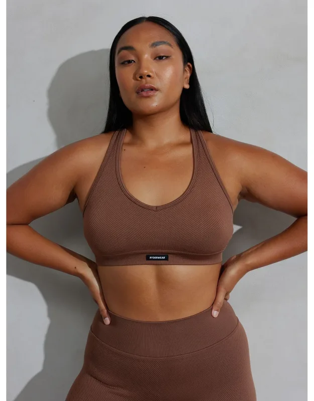 Circuit Rib Seamless Sports Bra