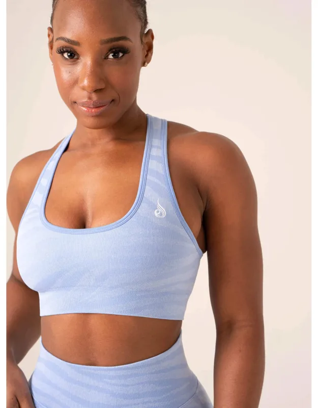 Zebra Seamless Sports Bra