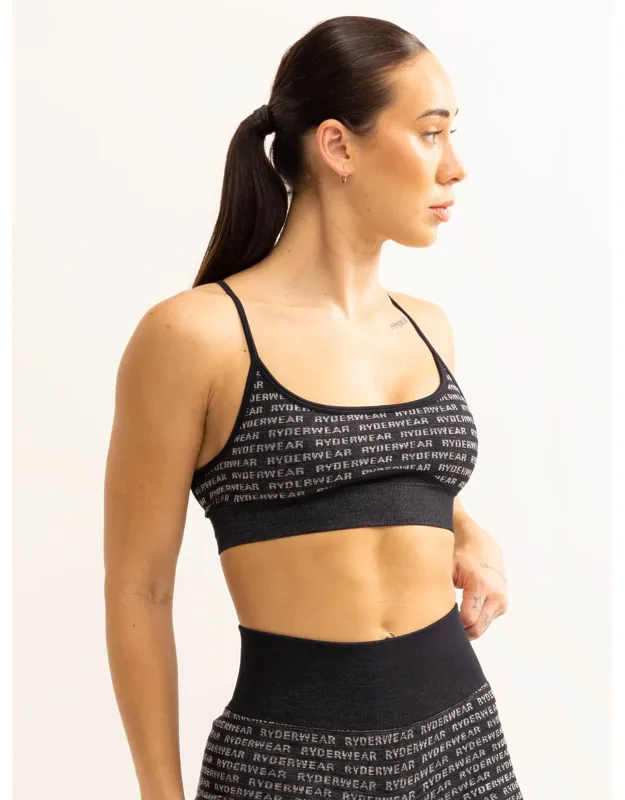 Logo Lux Seamless Sports Bra