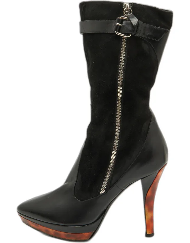 Platform Ankle Length Boots